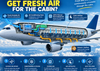 How Do Airplanes Get Fresh Air for the Cabin?