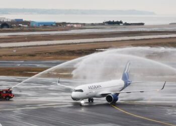 Why Are Some Airplanes Sprayed With the Water As They Land?