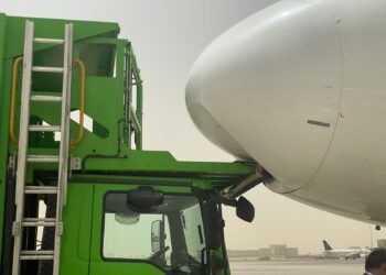 Flyadeal Airbus A320 Damaged In Truck Collision In Riyadh