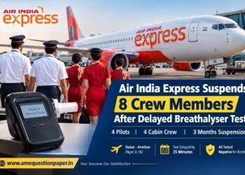 Air India Express Suspends 8 Crew Members After Delayed Post-Flight Breathalyser Test