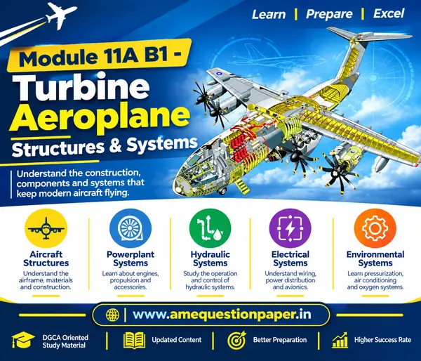 DGCA Module 11A Turbine Aeroplane Structures and Systems B1