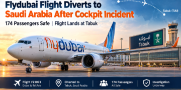 Flydubai Flight Diverts to Saudi Arabia After Cockpit Incident, 174 Passengers Safe